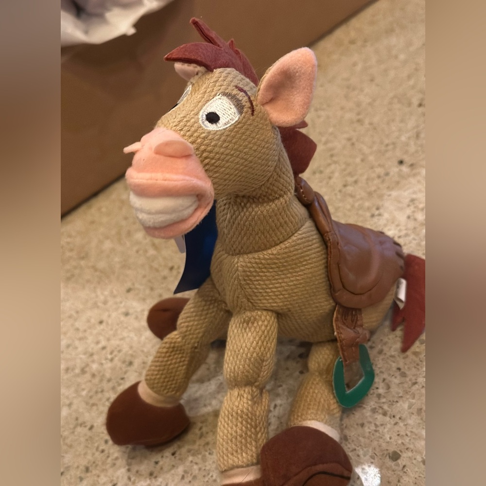 Disney Store Toy Bullseye Horse Plush. New With Tags. 10" Bullseye Plush. - Picture 10 of 16